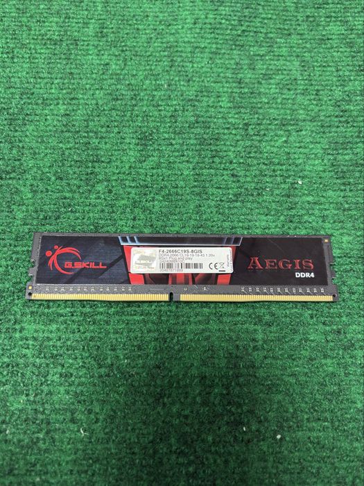 Memória RAM G.Skill Aegis 8GB (1X8GB) 2666Mhz CL19 DDR4