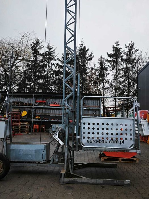 Winda budowlana HEK 400kg rok 1999 wciągarka koszowa podnośnik wyciąg