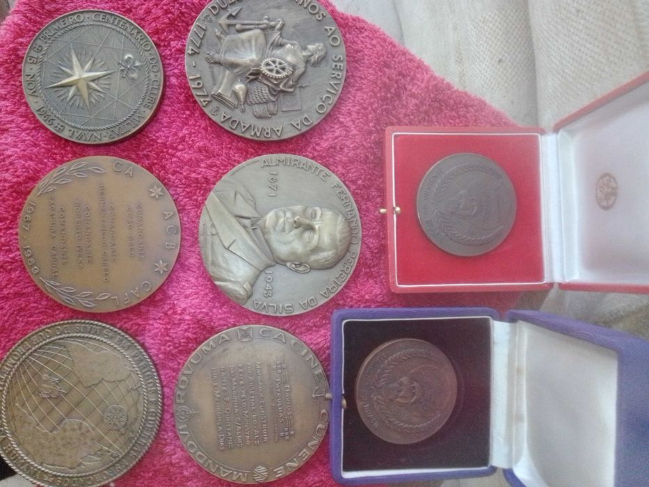 medalhas  antigas militares peças raras