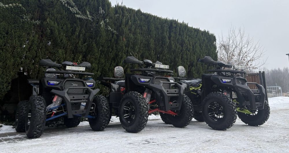 QUAD 200cc XTR HURRICANE Automat alufelgi LED-bar Oparcie raty dostawa