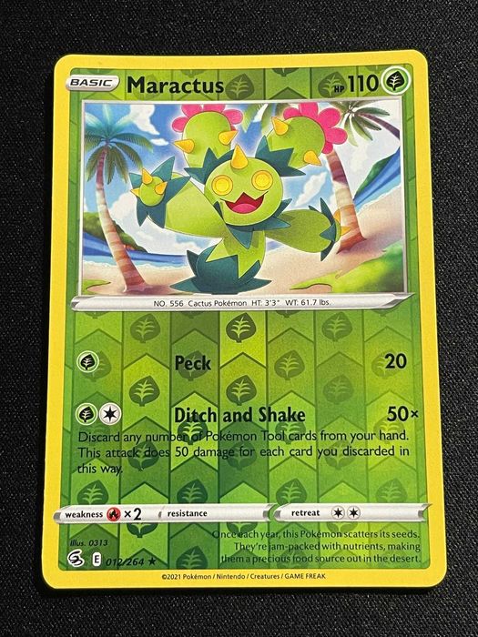 Carta Pokémon Maractus 12/264 Fusion Strike