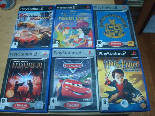 lote de 9 jogos originais ps2