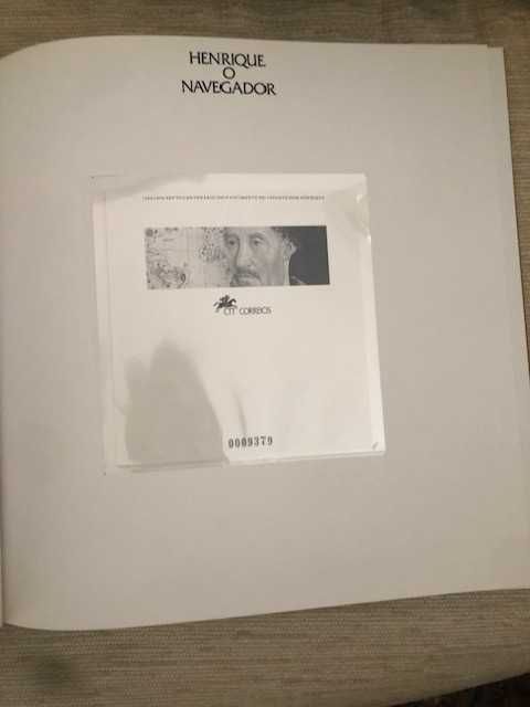 Livro de coleção dos CTT, "Henrique o Navegador"