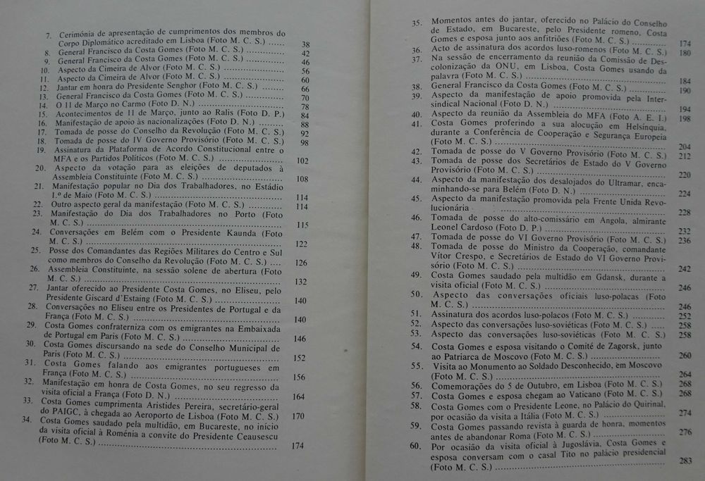 Discursos Políticos de Costa Gomes 1ª Edição 1976