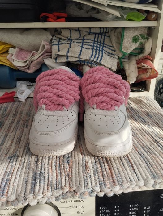 Sapatilhas Nike air force rope laces