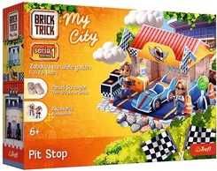 Trefl Brick Trick Buduj Z Cegły My City Pit Stop 088531