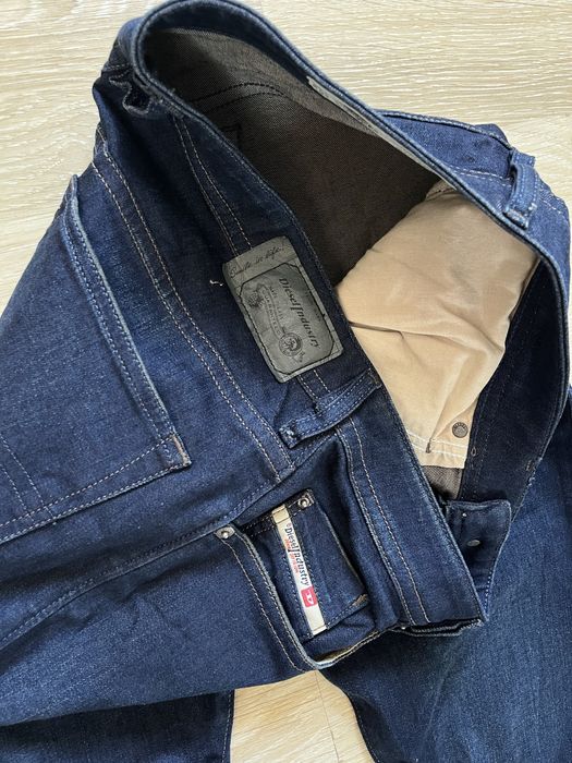 DIESEL INDUSTRY RAW straight jeans new denim levis armani джинси