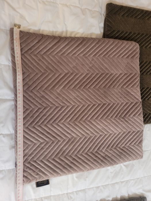 Welurowe  poszewki na poduszki