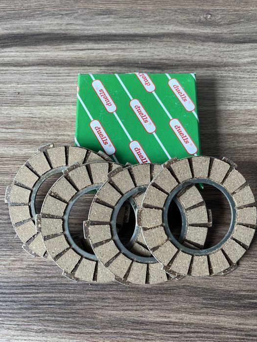 NOWY KOMPLET DUELLS tarcz tarcze sprzęgła WSK 175 SHL M11 SHL M17