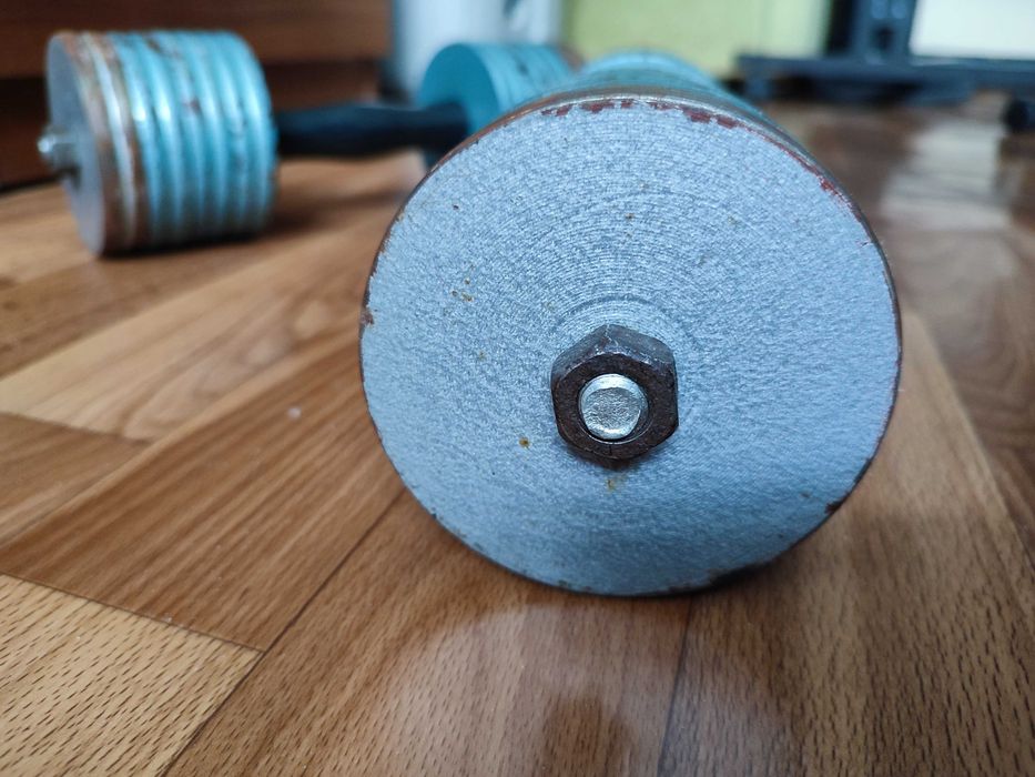 Гантели разборные советские по 6.4 кг