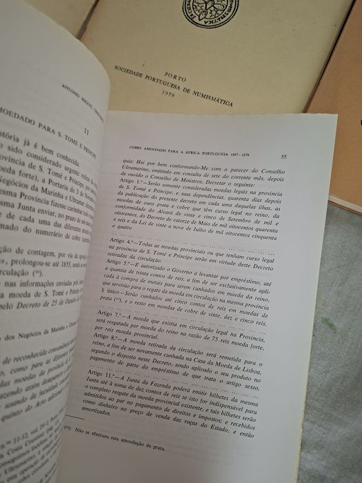 11 números da revista NVMMVS numismática
