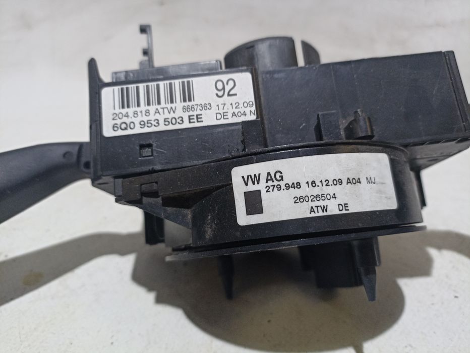 Conjunto / manetes de luzes e limpa vidros VOLKSWAGEN Polo (6R, 6C)