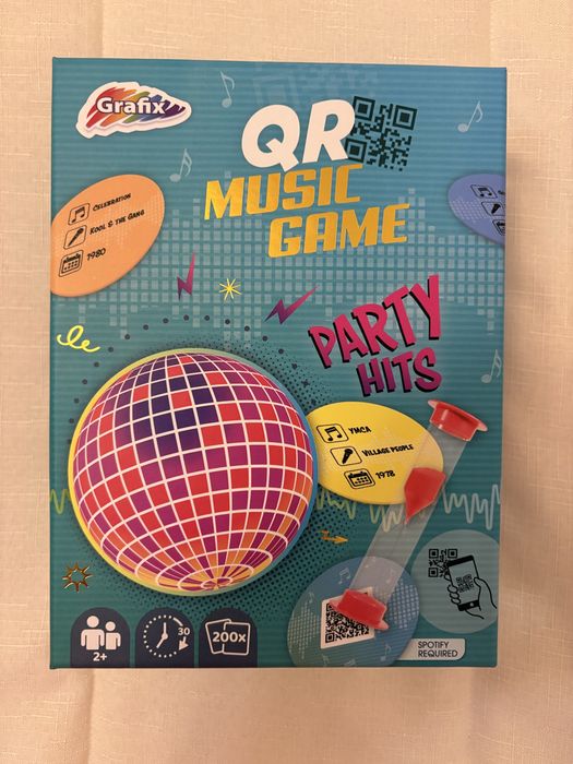 Qr music game - party hits