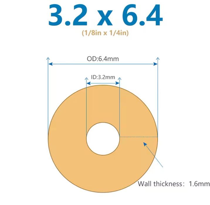 Mangueira silicone para doseadoras aquario agua salgada para kamoer