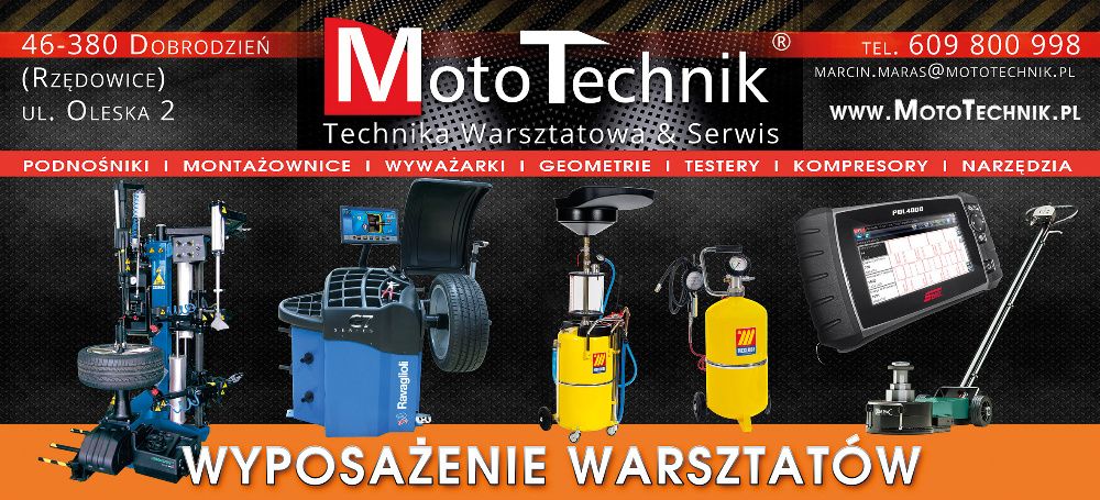 Podnośnik śrubowy dwukolumnowy HOFMANN MTF 3000 do 3 ton