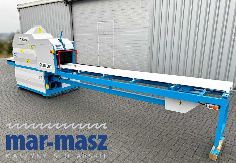 Trak tarczowy dwuwałowy WALTER TD 500