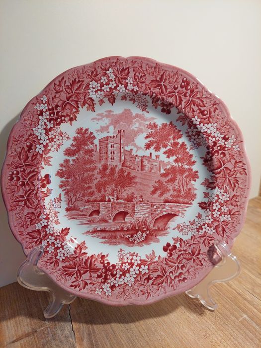 Merries England porcelana angielska talerze obiadowe 3szt