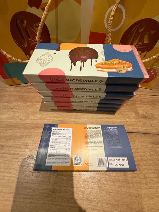 Oryginalna dubajska czekolada Fix Dessert Chocolatier