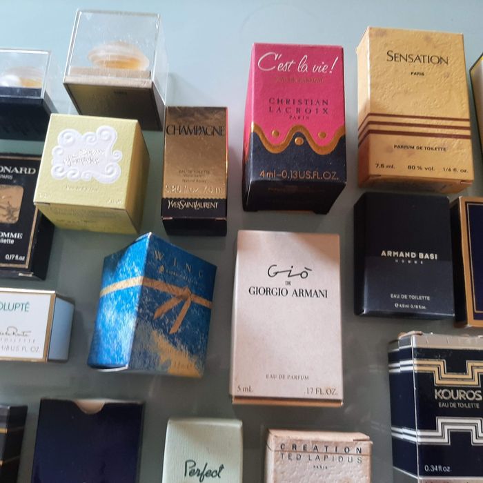 Miniaturas de Perfumes Antigos