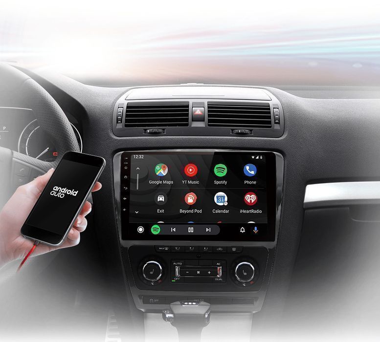 Skoda Octavia II 2006-2013 – Radio Android 9" CarPlay