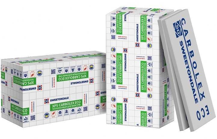 Экструзионный пенополистирол Свитондейл 50мм для дома