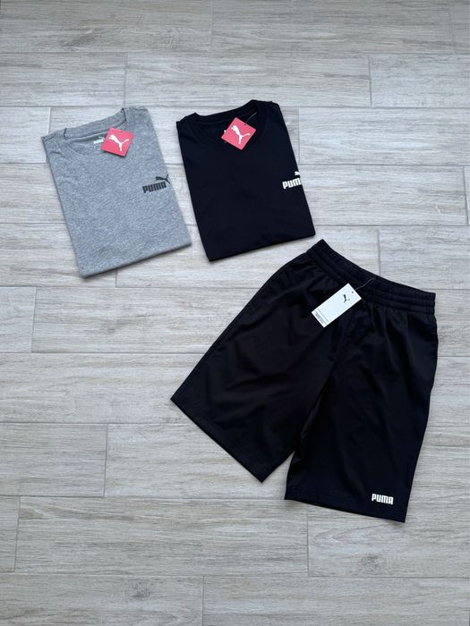 США! Чоловічі шорти Puma ESS Logo 686783-01 / 686783-06 Оригінал! S,M,L,XL,XXL