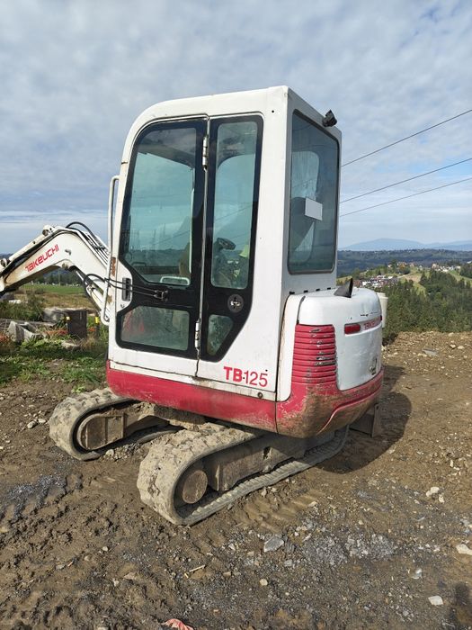 Minikoparka Takeuchi TB 125 3T
