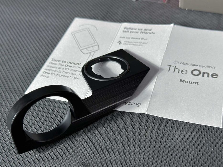 Absolute Cycling THE ONE – komputer rowerowy GPS premium + Uchwyt A