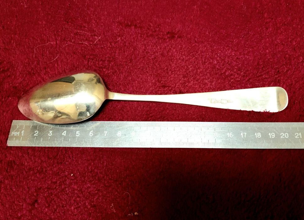 Столова срібна ложка  84 проби 1843р.