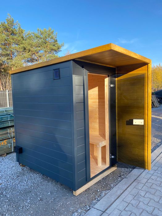 Sauna Sucha - Ogrodowa - SmartSauna - 2 osobowa, Z piecem!