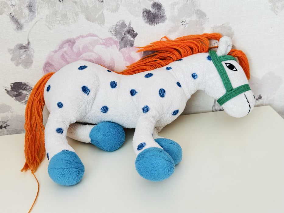 Pluszowe maskotki koń Alfonso małpka Pan Nilsson materiałową lalka Pippi Pończoszanka Langstrumpf
