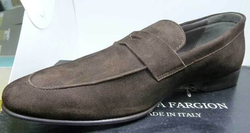 Sapatos novos italianos em camurça Daniela Fargion 41 - SALDO