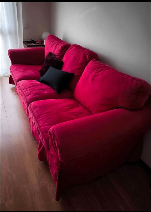 Sofá IKEA Vermelho