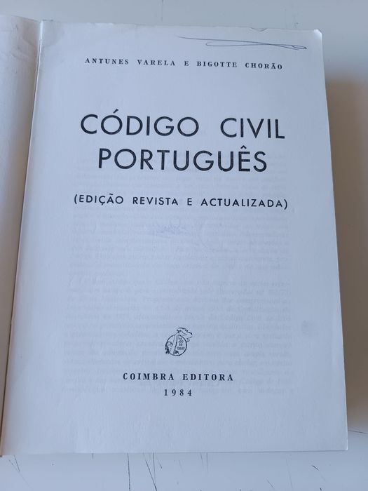 Código civil - Antunes Varela