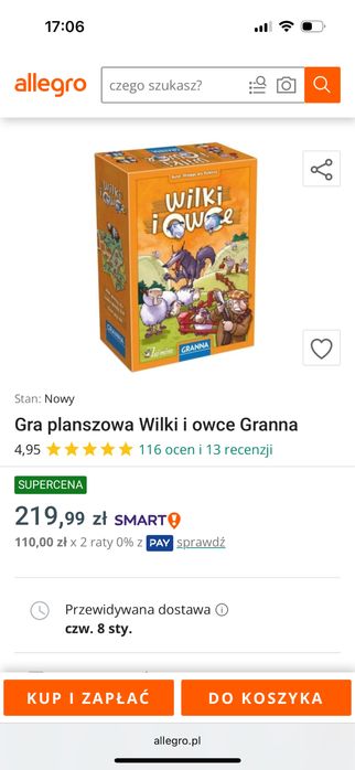 Wilki i owce bdb gra Granna okazja!