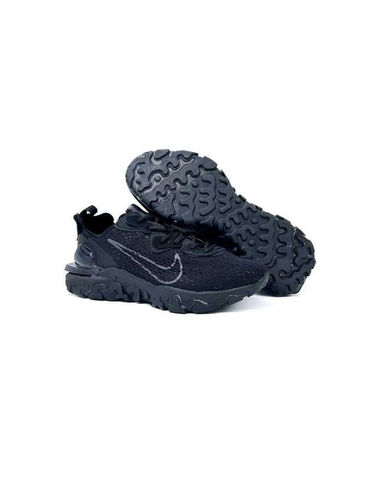 Чоловічі кросівки Nike React Vision "Black D553" Розміри 40-45