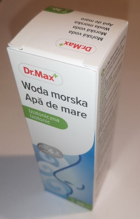 Woda Morska Dr.Max - Nowa - przy alergii lub infekcji