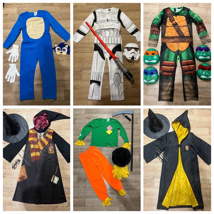 Костюм карнавальный для мальчика на 7-8 лет 122-128 на новый год