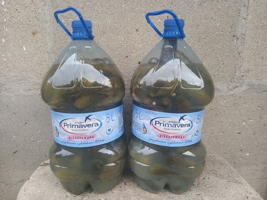 Ogórki kiszone 2x5L