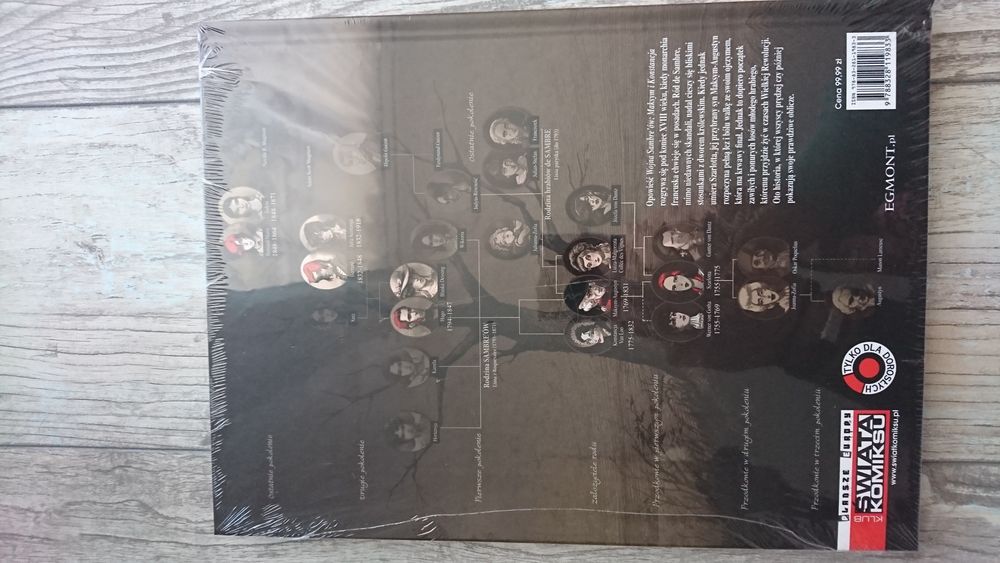 Komiks pt Wojna Sambre'ów Maksym i Konstancja