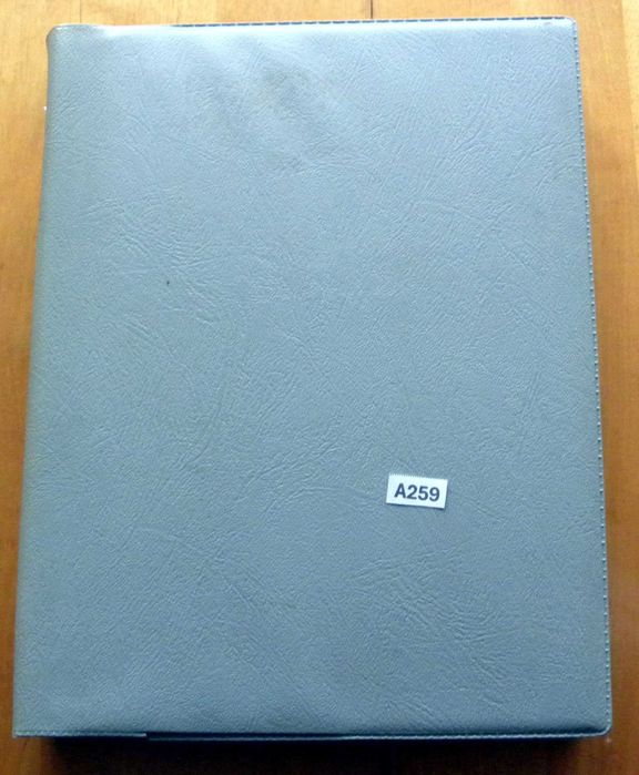 Klaser ze znaczkami, znaczki pocztowe A259