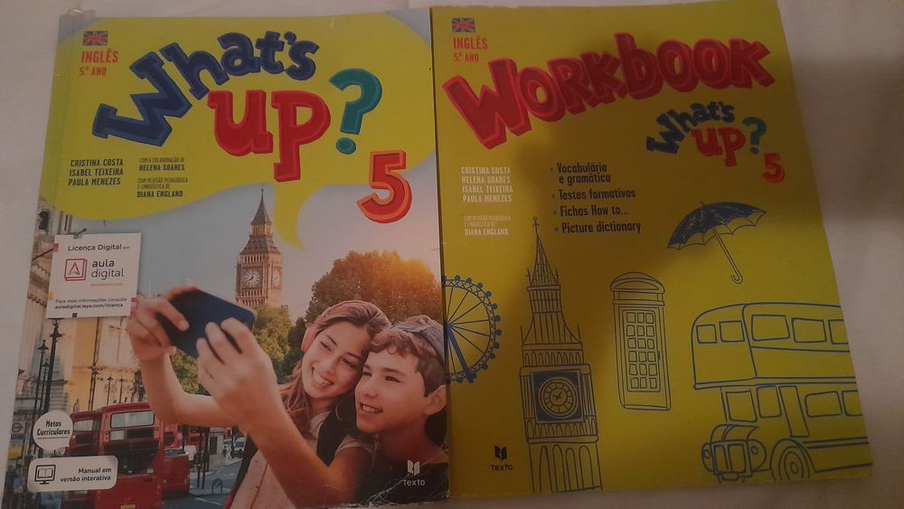 Livros de Inglês 5.Ano " WHATS UP? 5"