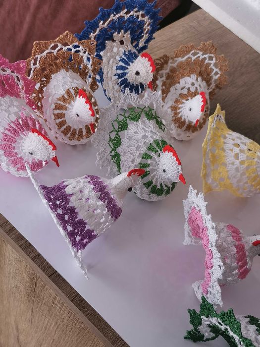 Rękodzieło, prace własne  na szydełku