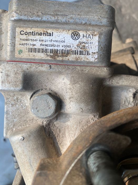 Задній міст, диференціал VW t5