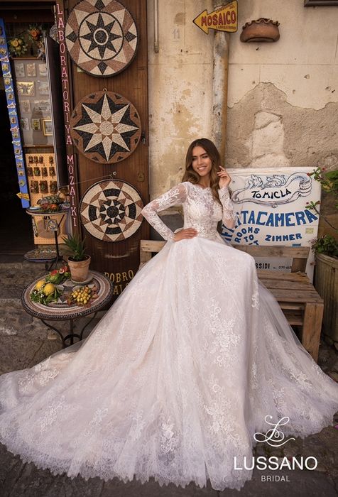 Весільна сукня свадебное платье Lussani Bridal Italy