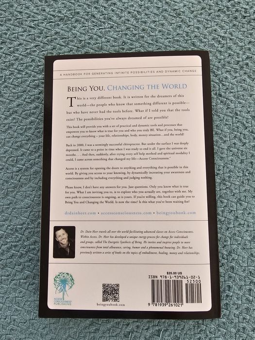 Being You, Changing the World – Dr. Dain Heer (Como Novo)