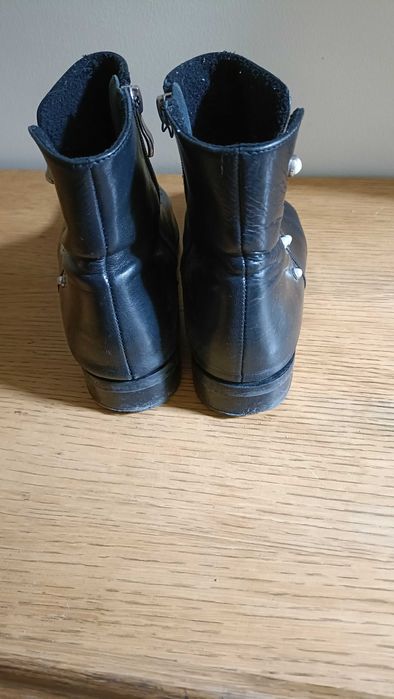 Kozaki czarne skórzane Lasocki