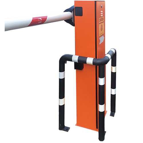 Металевий відбійник для захисту шлагбауму МКШ1-57 чорний