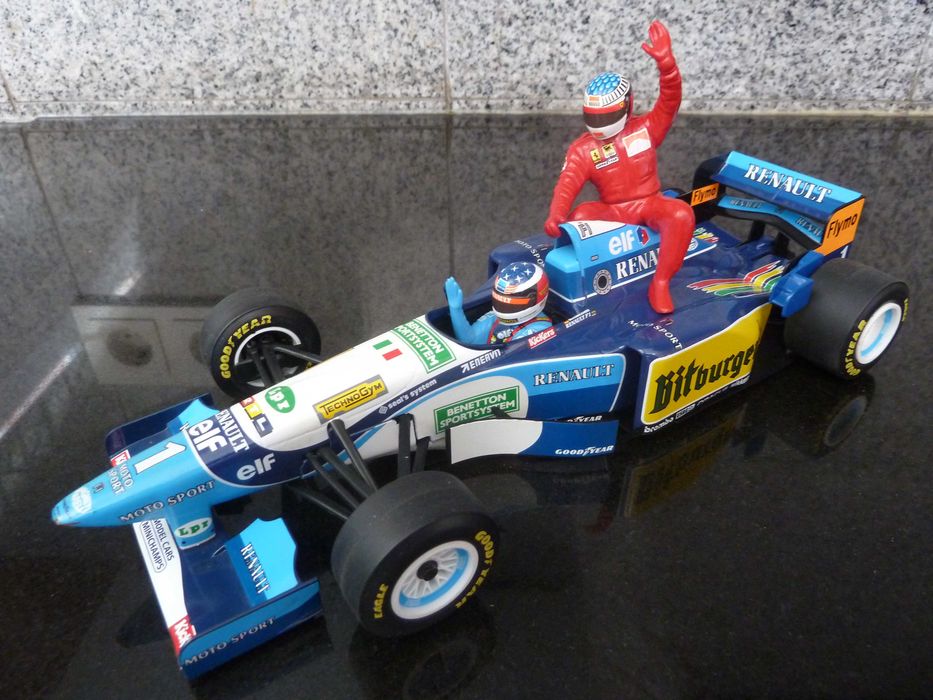 1:18 Minichamps, Benetton, Jean Alesi, Taxi, GP Canada 1995, AutoArt