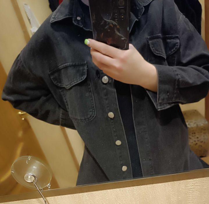 Джинсовий кардиган/сорочка